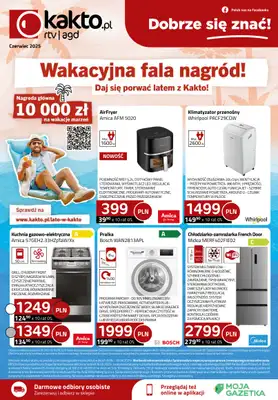 kakto.pl - gazetka promocyjna Gazetka od niedzieli 01.06 do poniedziałku 30.06 - strona 12
