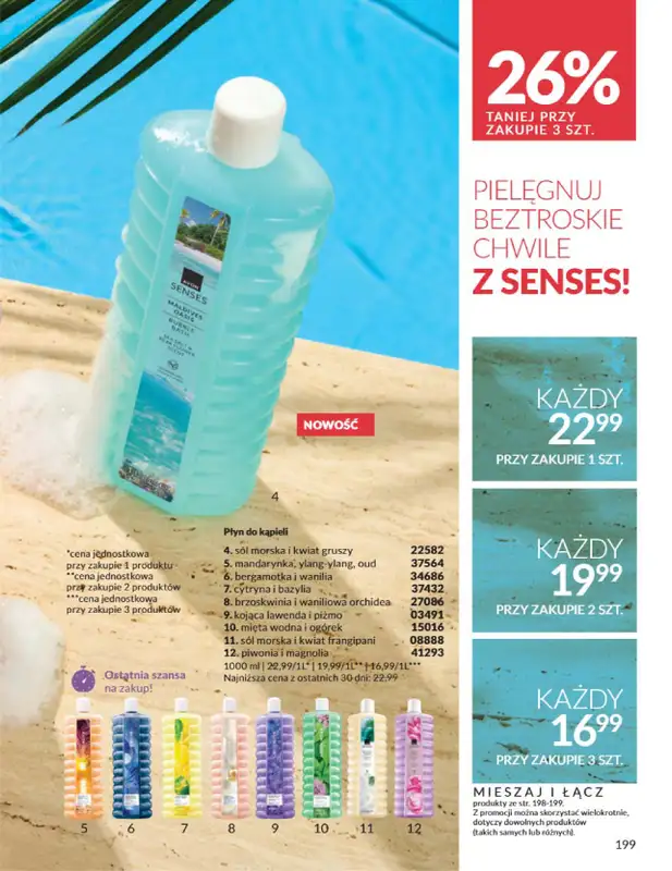 AVON - gazetka promocyjna Katalog Czerwiec 2025 od niedzieli 01.06 do poniedziałku 30.06 - strona 199