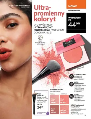 AVON - gazetka promocyjna Katalog Czerwiec 2025 od niedzieli 01.06 do poniedziałku 30.06 - strona 39 AVON - gazetka promocyjna Katalog Czerwiec 2025 od niedzieli 01.06 do poniedziałku 30.06 - strona 39