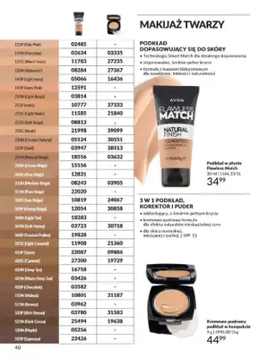 AVON - gazetka promocyjna Katalog Czerwiec 2025 od niedzieli 01.06 do poniedziałku 30.06 - strona 40 AVON - gazetka promocyjna Katalog Czerwiec 2025 od niedzieli 01.06 do poniedziałku 30.06 - strona 40