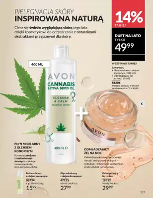 AVON - gazetka promocyjna Katalog Czerwiec 2025 od niedzieli 01.06 do poniedziałku 30.06 - strona 117 AVON - gazetka promocyjna Katalog Czerwiec 2025 od niedzieli 01.06 do poniedziałku 30.06 - strona 117