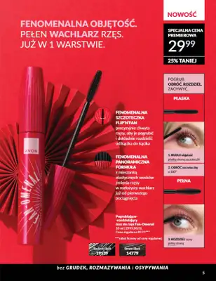 AVON - gazetka promocyjna Katalog Czerwiec 2025 od niedzieli 01.06 do poniedziałku 30.06 - strona 5 AVON - gazetka promocyjna Katalog Czerwiec 2025 od niedzieli 01.06 do poniedziałku 30.06 - strona 5