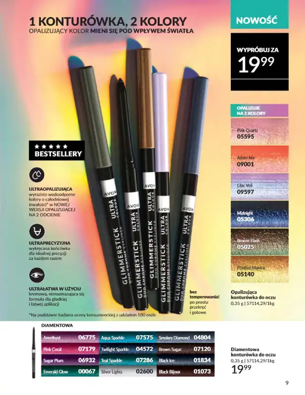 AVON - gazetka promocyjna Katalog Czerwiec 2025 od niedzieli 01.06 do poniedziałku 30.06 - strona 9
