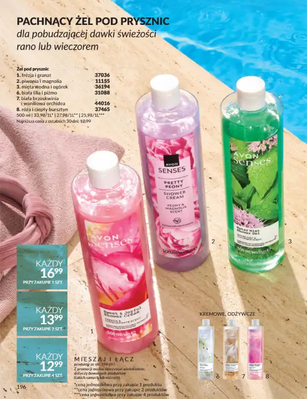 AVON - gazetka promocyjna Katalog Czerwiec 2025 od niedzieli 01.06 do poniedziałku 30.06 - strona 196