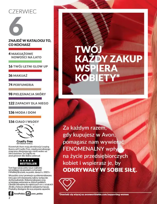 AVON - gazetka promocyjna Katalog Czerwiec 2025 od niedzieli 01.06 do poniedziałku 30.06 - strona 2