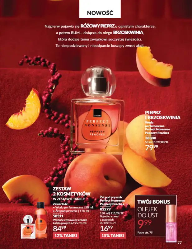 AVON - gazetka promocyjna Katalog Czerwiec 2025 od niedzieli 01.06 do poniedziałku 30.06 - strona 77