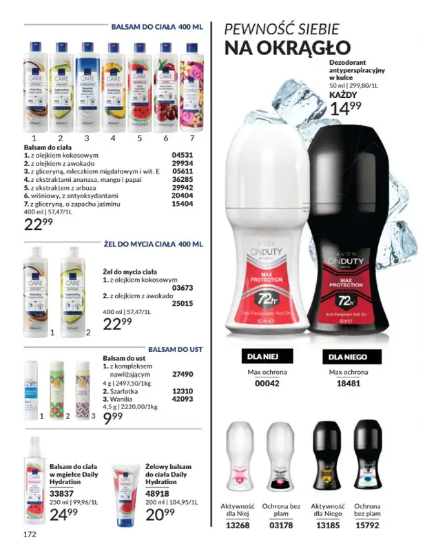 AVON - gazetka promocyjna Katalog Czerwiec 2025 od niedzieli 01.06 do poniedziałku 30.06 - strona 172
