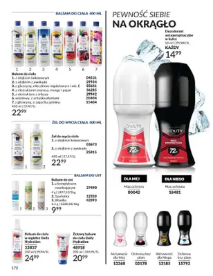 AVON - gazetka promocyjna Katalog Czerwiec 2025 od niedzieli 01.06 do poniedziałku 30.06 - strona 172 AVON - gazetka promocyjna Katalog Czerwiec 2025 od niedzieli 01.06 do poniedziałku 30.06 - strona 172