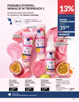 AVON - gazetka promocyjna Katalog Czerwiec 2025 od niedzieli 01.06 do poniedziałku 30.06 - strona 179 AVON - gazetka promocyjna Katalog Czerwiec 2025 od niedzieli 01.06 do poniedziałku 30.06 - strona 179