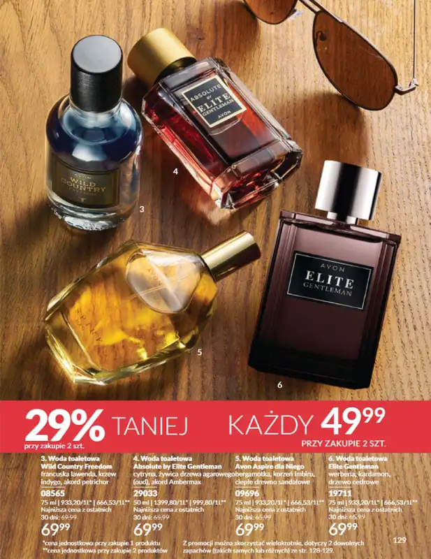 AVON - gazetka promocyjna Katalog Czerwiec 2025 od niedzieli 01.06 do poniedziałku 30.06 - strona 129