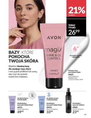 AVON - gazetka promocyjna Katalog Czerwiec 2025 od niedzieli 01.06 do poniedziałku 30.06 - strona 45 AVON - gazetka promocyjna Katalog Czerwiec 2025 od niedzieli 01.06 do poniedziałku 30.06 - strona 45