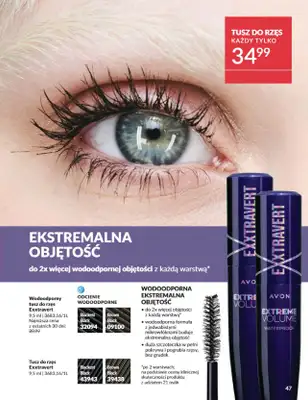 AVON - gazetka promocyjna Katalog Czerwiec 2025 od niedzieli 01.06 do poniedziałku 30.06 - strona 47 AVON - gazetka promocyjna Katalog Czerwiec 2025 od niedzieli 01.06 do poniedziałku 30.06 - strona 47