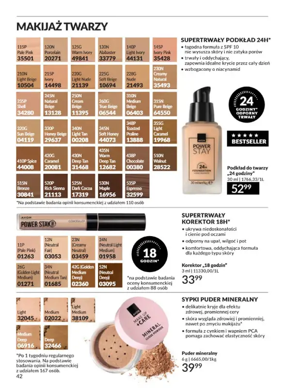 AVON - gazetka promocyjna Katalog Czerwiec 2025 od niedzieli 01.06 do poniedziałku 30.06 - strona 42