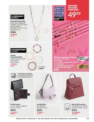 AVON - gazetka promocyjna Katalog Czerwiec 2025 od niedzieli 01.06 do poniedziałku 30.06 - strona 153 AVON - gazetka promocyjna Katalog Czerwiec 2025 od niedzieli 01.06 do poniedziałku 30.06 - strona 153