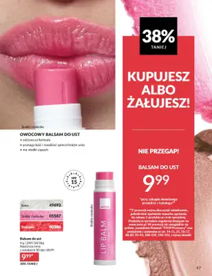 AVON - gazetka promocyjna Katalog Czerwiec 2025 od niedzieli 01.06 do poniedziałku 30.06 - strona 57 AVON - gazetka promocyjna Katalog Czerwiec 2025 od niedzieli 01.06 do poniedziałku 30.06 - strona 57