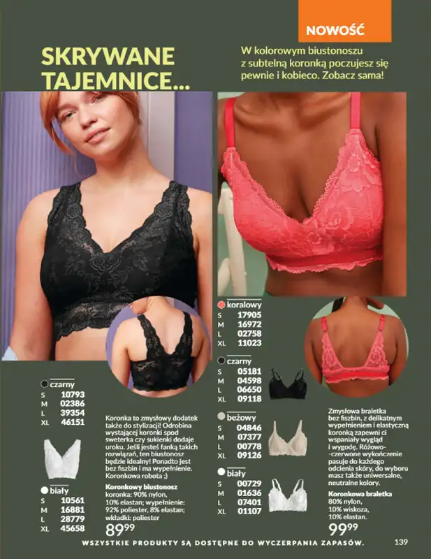 AVON - gazetka promocyjna Katalog Czerwiec 2025 od niedzieli 01.06 do poniedziałku 30.06 - strona 139