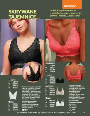 AVON - gazetka promocyjna Katalog Czerwiec 2025 od niedzieli 01.06 do poniedziałku 30.06 - strona 139 AVON - gazetka promocyjna Katalog Czerwiec 2025 od niedzieli 01.06 do poniedziałku 30.06 - strona 139