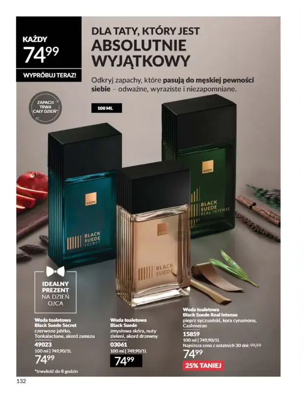 AVON - gazetka promocyjna Katalog Czerwiec 2025 od niedzieli 01.06 do poniedziałku 30.06 - strona 132