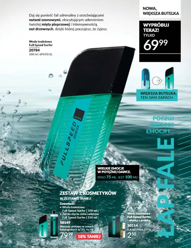 AVON - gazetka promocyjna Katalog Czerwiec 2025 od niedzieli 01.06 do poniedziałku 30.06 - strona 127
