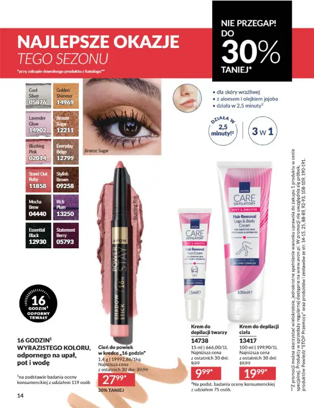 AVON - gazetka promocyjna Katalog Czerwiec 2025 od niedzieli 01.06 do poniedziałku 30.06 - strona 14