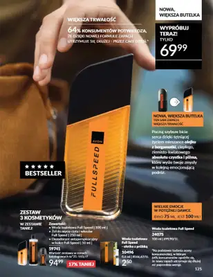 AVON - gazetka promocyjna Katalog Czerwiec 2025 od niedzieli 01.06 do poniedziałku 30.06 - strona 125 AVON - gazetka promocyjna Katalog Czerwiec 2025 od niedzieli 01.06 do poniedziałku 30.06 - strona 125