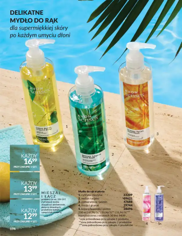 AVON - gazetka promocyjna Katalog Czerwiec 2025 od niedzieli 01.06 do poniedziałku 30.06 - strona 194