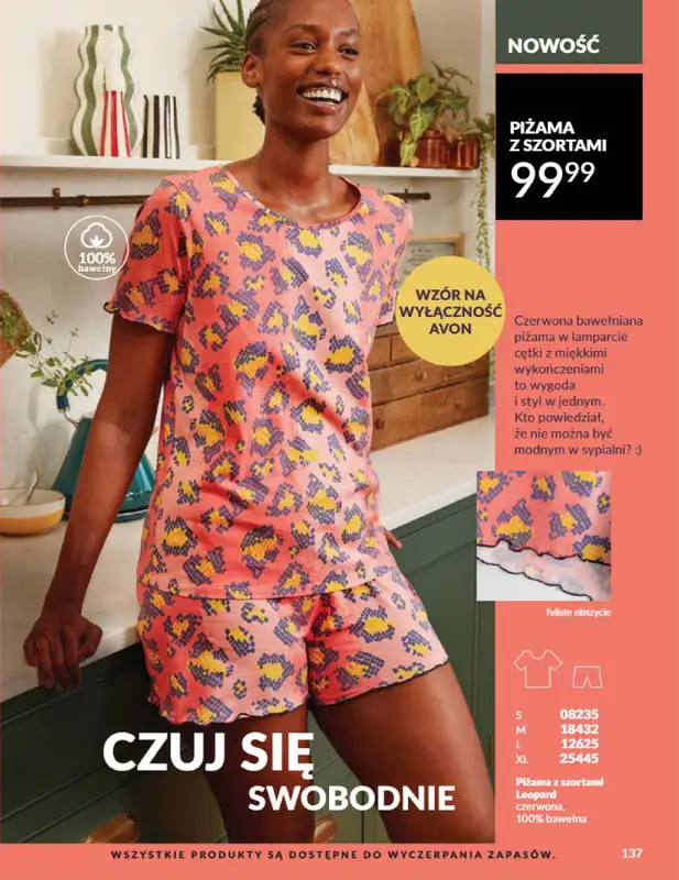 AVON - gazetka promocyjna Katalog Czerwiec 2025 od niedzieli 01.06 do poniedziałku 30.06 - strona 137
