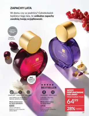AVON - gazetka promocyjna Katalog Czerwiec 2025 od niedzieli 01.06 do poniedziałku 30.06 - strona 27 AVON - gazetka promocyjna Katalog Czerwiec 2025 od niedzieli 01.06 do poniedziałku 30.06 - strona 27