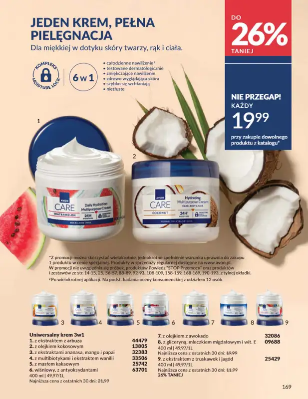 AVON - gazetka promocyjna Katalog Czerwiec 2025 od niedzieli 01.06 do poniedziałku 30.06 - strona 169