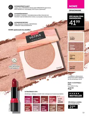 AVON - gazetka promocyjna Katalog Czerwiec 2025 od niedzieli 01.06 do poniedziałku 30.06 - strona 13 AVON - gazetka promocyjna Katalog Czerwiec 2025 od niedzieli 01.06 do poniedziałku 30.06 - strona 13