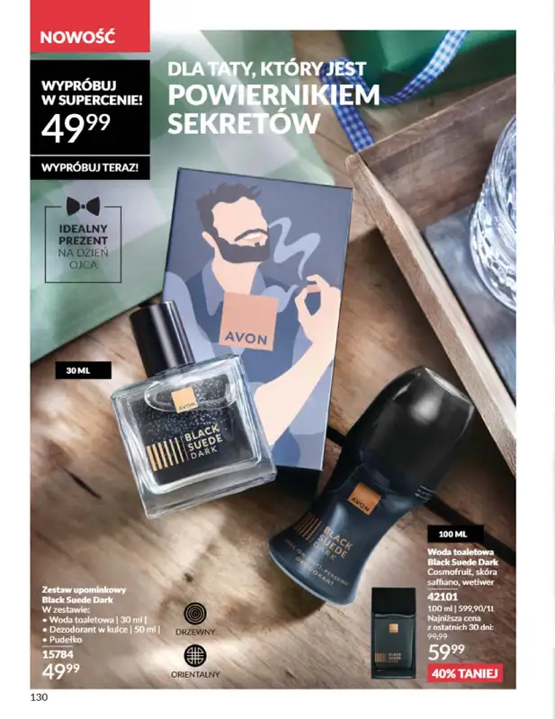 AVON - gazetka promocyjna Katalog Czerwiec 2025 od niedzieli 01.06 do poniedziałku 30.06 - strona 130