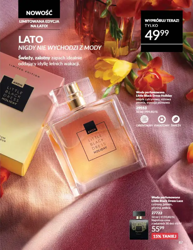 AVON - gazetka promocyjna Katalog Czerwiec 2025 od niedzieli 01.06 do poniedziałku 30.06 - strona 87