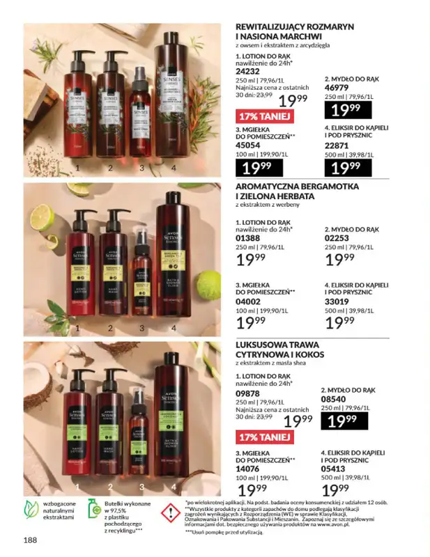 AVON - gazetka promocyjna Katalog Czerwiec 2025 od niedzieli 01.06 do poniedziałku 30.06 - strona 188