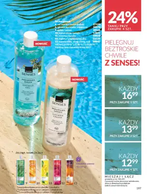 AVON - gazetka promocyjna Katalog Czerwiec 2025 od niedzieli 01.06 do poniedziałku 30.06 - strona 197 AVON - gazetka promocyjna Katalog Czerwiec 2025 od niedzieli 01.06 do poniedziałku 30.06 - strona 197
