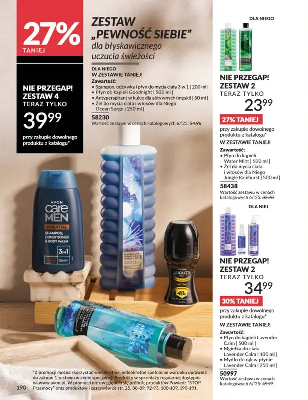 AVON - gazetka promocyjna Katalog Czerwiec 2025 od niedzieli 01.06 do poniedziałku 30.06 - strona 190