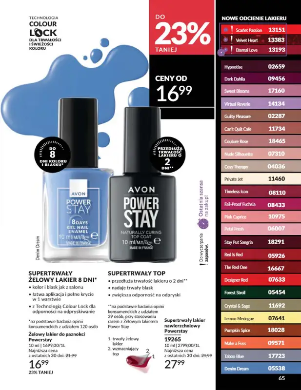 AVON - gazetka promocyjna Katalog Czerwiec 2025 od niedzieli 01.06 do poniedziałku 30.06 - strona 65