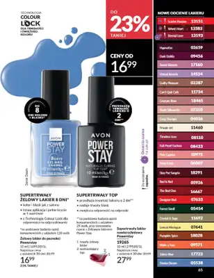 AVON - gazetka promocyjna Katalog Czerwiec 2025 od niedzieli 01.06 do poniedziałku 30.06 - strona 65 AVON - gazetka promocyjna Katalog Czerwiec 2025 od niedzieli 01.06 do poniedziałku 30.06 - strona 65