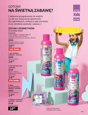 AVON - gazetka promocyjna Katalog Czerwiec 2025 od niedzieli 01.06 do poniedziałku 30.06 - strona 175 AVON - gazetka promocyjna Katalog Czerwiec 2025 od niedzieli 01.06 do poniedziałku 30.06 - strona 175