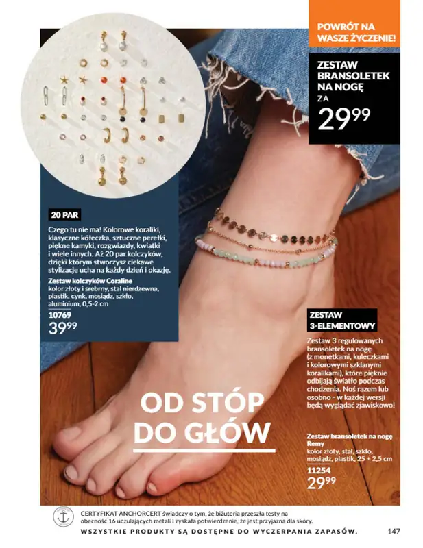 AVON - gazetka promocyjna Katalog Czerwiec 2025 od niedzieli 01.06 do poniedziałku 30.06 - strona 147