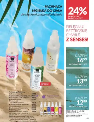 AVON - gazetka promocyjna Katalog Czerwiec 2025 od niedzieli 01.06 do poniedziałku 30.06 - strona 195 AVON - gazetka promocyjna Katalog Czerwiec 2025 od niedzieli 01.06 do poniedziałku 30.06 - strona 195