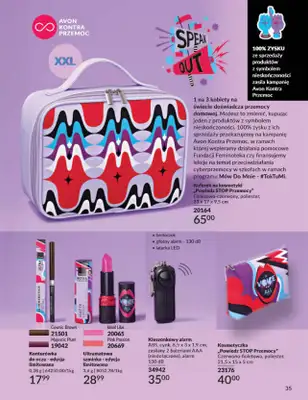 AVON - gazetka promocyjna Katalog Czerwiec 2025 od niedzieli 01.06 do poniedziałku 30.06 - strona 35 AVON - gazetka promocyjna Katalog Czerwiec 2025 od niedzieli 01.06 do poniedziałku 30.06 - strona 35