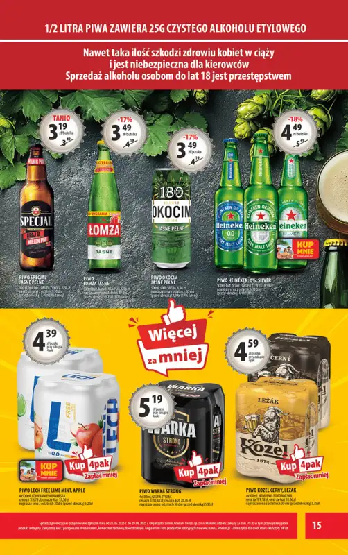 Arhelan - gazetka promocyjna Gazetka od piątku 06.06 do niedzieli 15.06 - strona 15