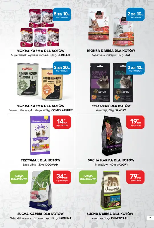 Aquael zoo - gazetka promocyjna Gazetka od poniedziałku 02.06 do poniedziałku 30.06 - strona 7