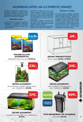 Aquael zoo - gazetka promocyjna Gazetka od poniedziałku 02.06 do poniedziałku 30.06 - strona 9