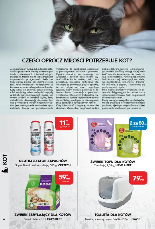 Aquael zoo - gazetka promocyjna Gazetka od poniedziałku 02.06 do poniedziałku 30.06 - strona 6