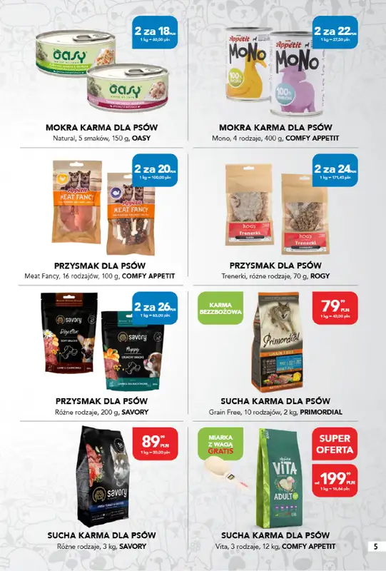 Aquael zoo - gazetka promocyjna Gazetka od poniedziałku 02.06 do poniedziałku 30.06 - strona 5