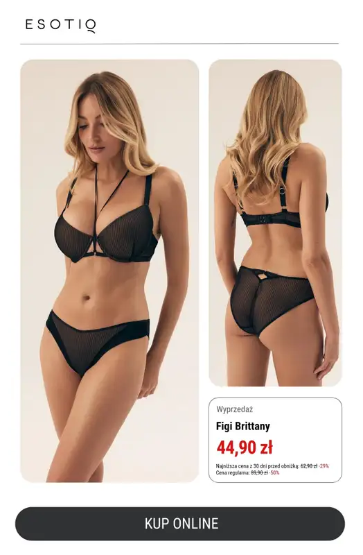 Esotiq - gazetka promocyjna Majtki 4 za 169 zł od poniedziałku 02.06 do poniedziałku 30.06 - strona 3