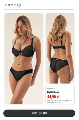 Esotiq - gazetka promocyjna Majtki 4 za 169 zł od poniedziałku 02.06 do poniedziałku 30.06 - strona 3 Esotiq - gazetka promocyjna Majtki 4 za 169 zł od poniedziałku 02.06 do poniedziałku 30.06 - strona 3