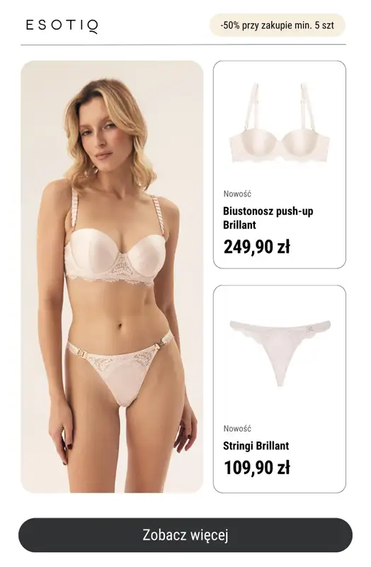 Esotiq - gazetka promocyjna -50% przy zakupie min. 5 sztuk od środy 04.06 do niedzieli 15.06 - strona 4