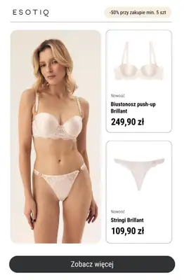 Esotiq - gazetka promocyjna -50% przy zakupie min. 5 sztuk od środy 04.06 do niedzieli 15.06 - strona 4 Esotiq - gazetka promocyjna -50% przy zakupie min. 5 sztuk od środy 04.06 do niedzieli 15.06 - strona 4